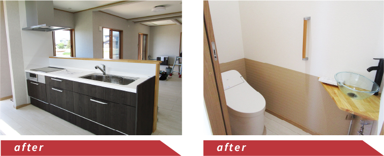 リフォーム前のキッチン